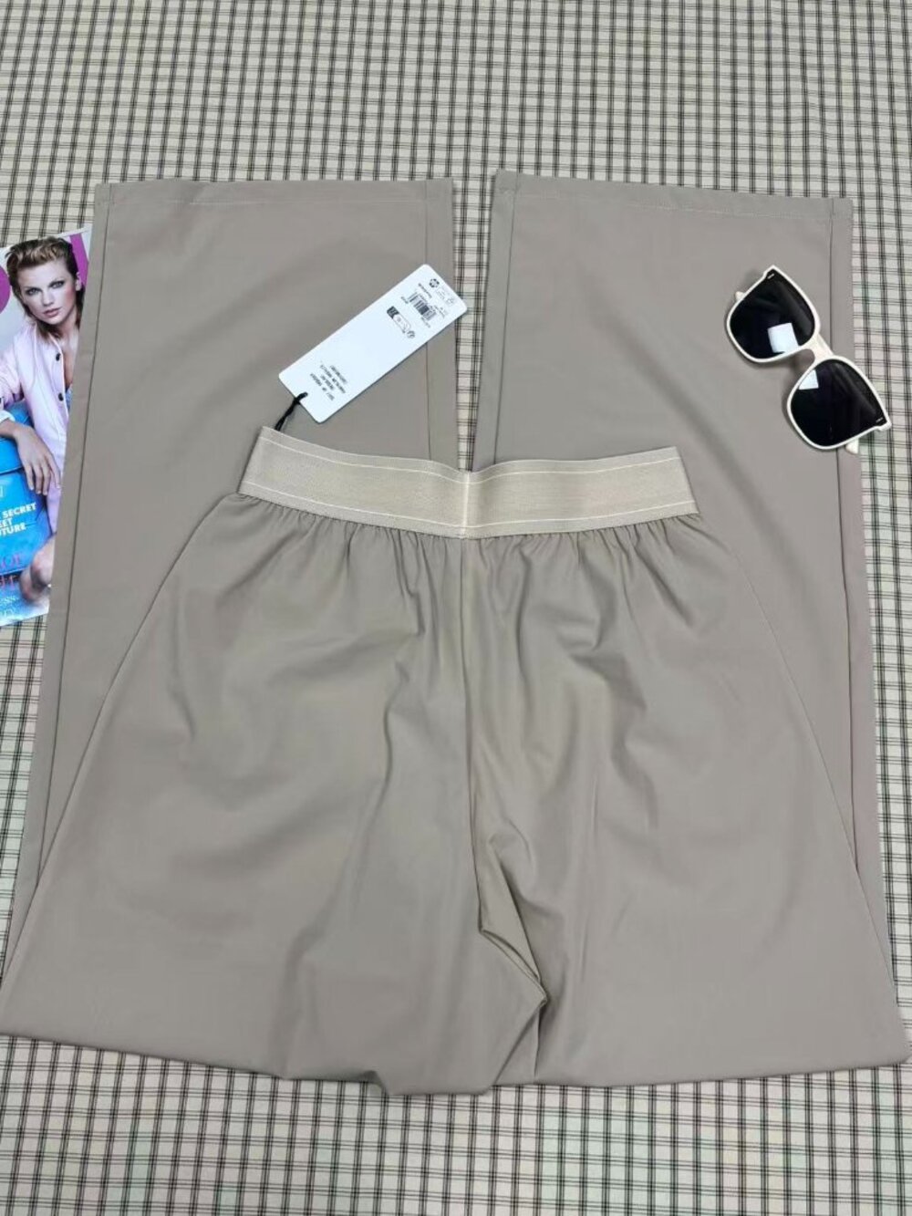 👍Alo Yoga Suit Up Trouser Gravel Regular 30" Inseam✨Straight Leg - Picture 4 of 12